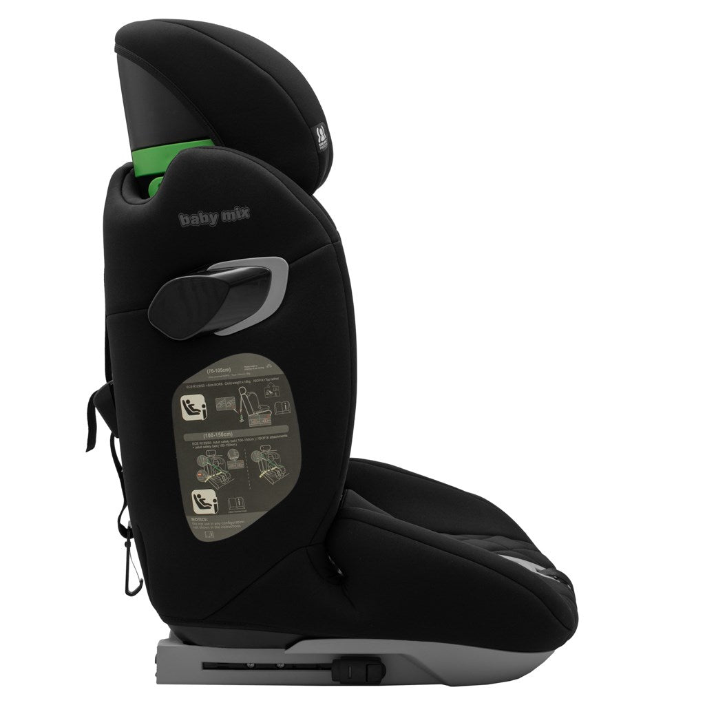 Hero Pro Ultra i-Size Car Seat – Black | Curated by MilanoKid